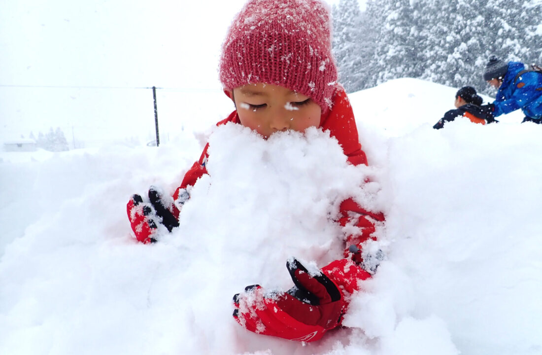 はじめてのスノーシュ体験】ゆきぐにたんけんたい | 自然体験｜あてま
